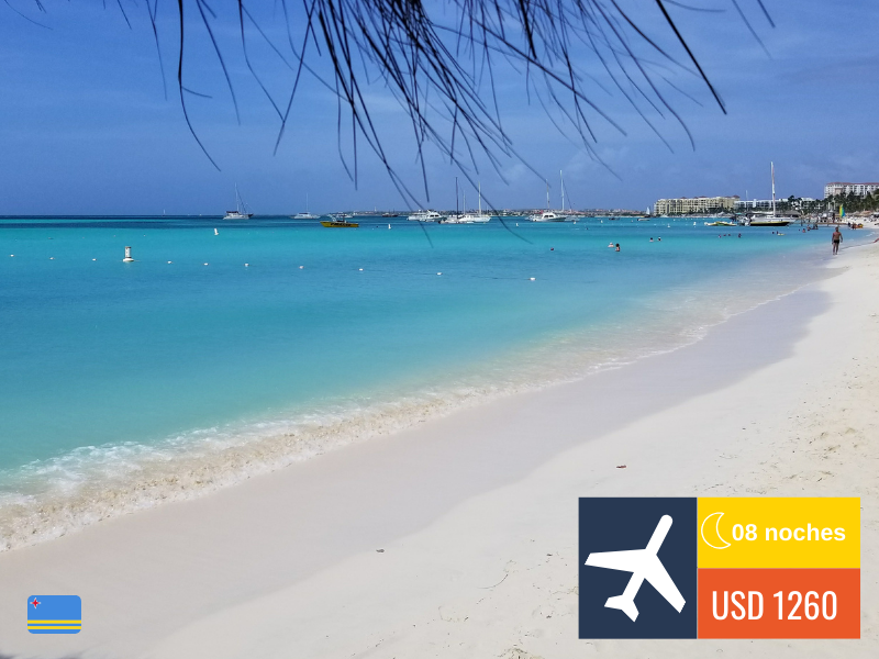 ARUBA – 08 NOCHES – 2025 ✈️🇦🇼
