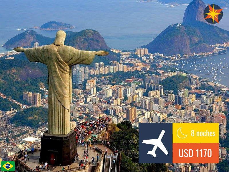 RIO DE JANEIRO Y BUZIOS / 08 Noches / 2025✈️