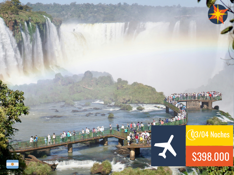 CATARATAS DEL IGUAZU / 03 – 04 Noches / 2025 ✈️