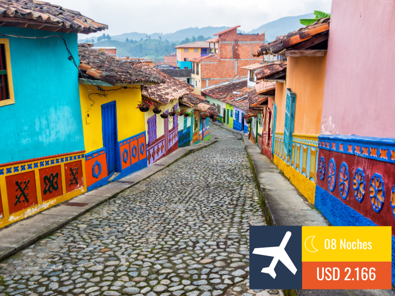 CARTAGENA Y SAN ANDRES – 08 NOCHES – 2026 ✈️🇨🇴