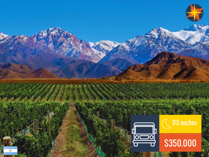MENDOZA BUS – 03 Noches – 2026 🚌