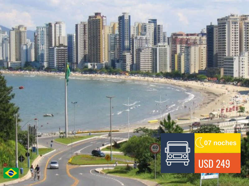 CAMBORIÚ / 07 Noches / 🇧🇷 🚍 2025