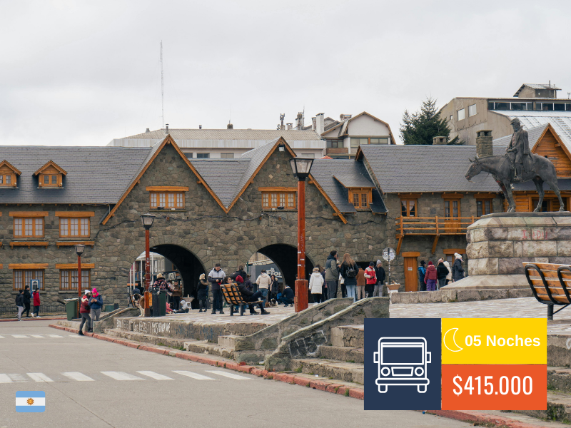 BARILOCHE – 05 NOCHES – 2025 🚌