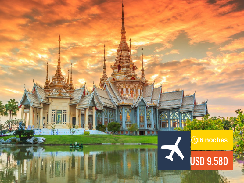 Vietnam, Camboya, y Tailandia