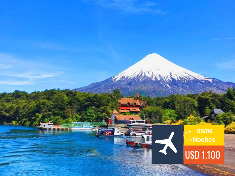 CRUCE DE LAGOS – BARILOCHE Y PUERTO MONTT 2026✈️​