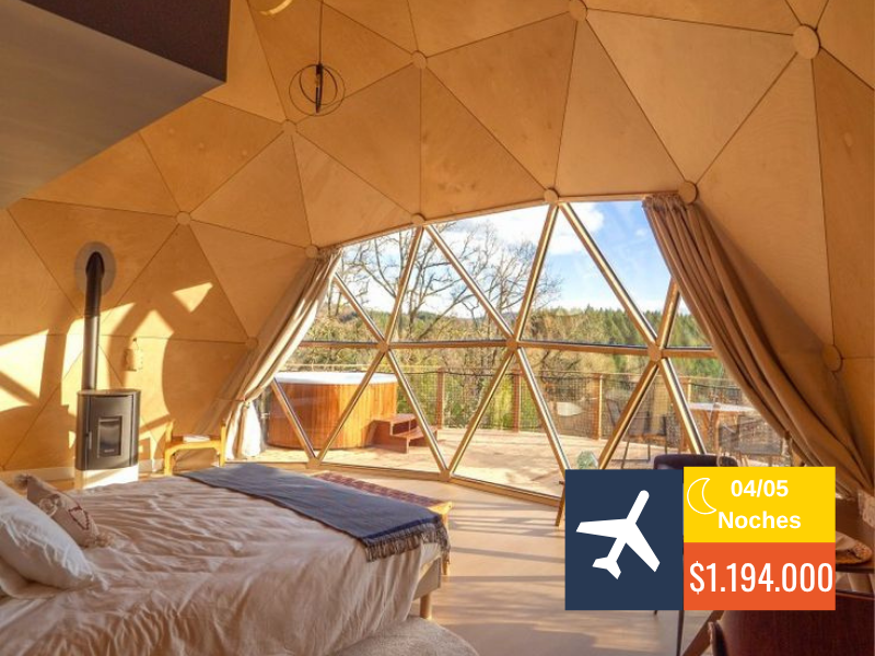 EXPERIENCIA GLAMPING ENTRE NUBES 2026✈️​