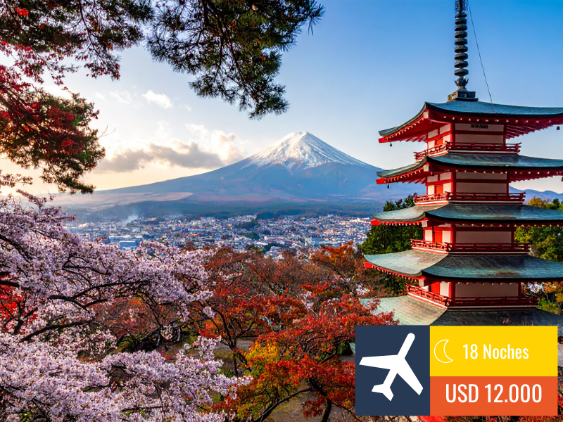 COREA DEL SUR 🇰🇷 Y JAPÓN 🇯🇵 – 2026 ✈️​​