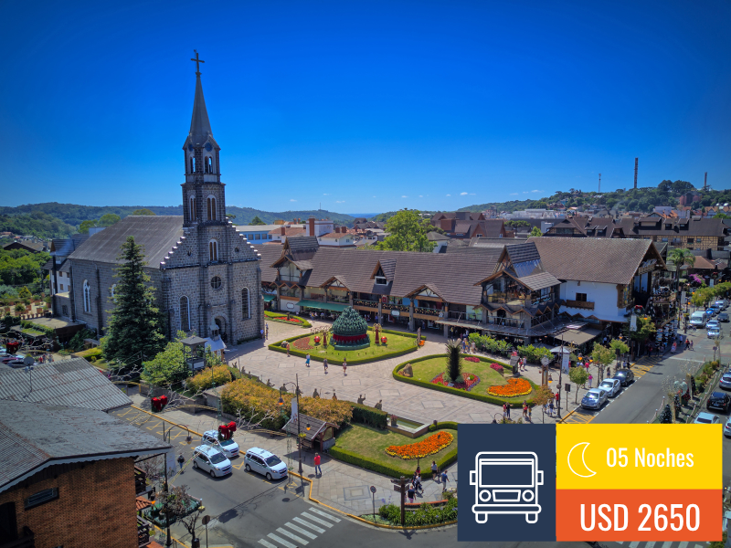 GRAMADO Y CANELA CON FIESTA DE LA NAVIDAD 🇧🇷 -🚌 2026