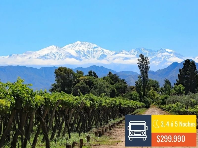 MENDOZA 🚌 2026 y 2027 / 03, 04 y 05 noches